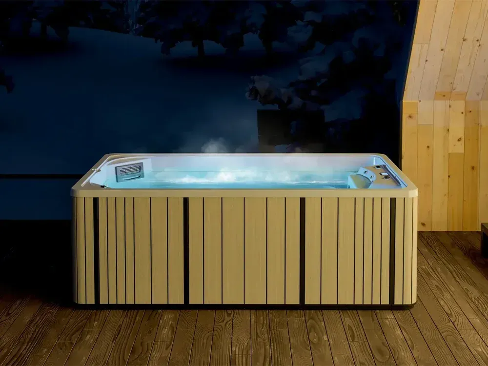Swimspa compacto: natación y relajación en tu hogar - Aquavia Spa