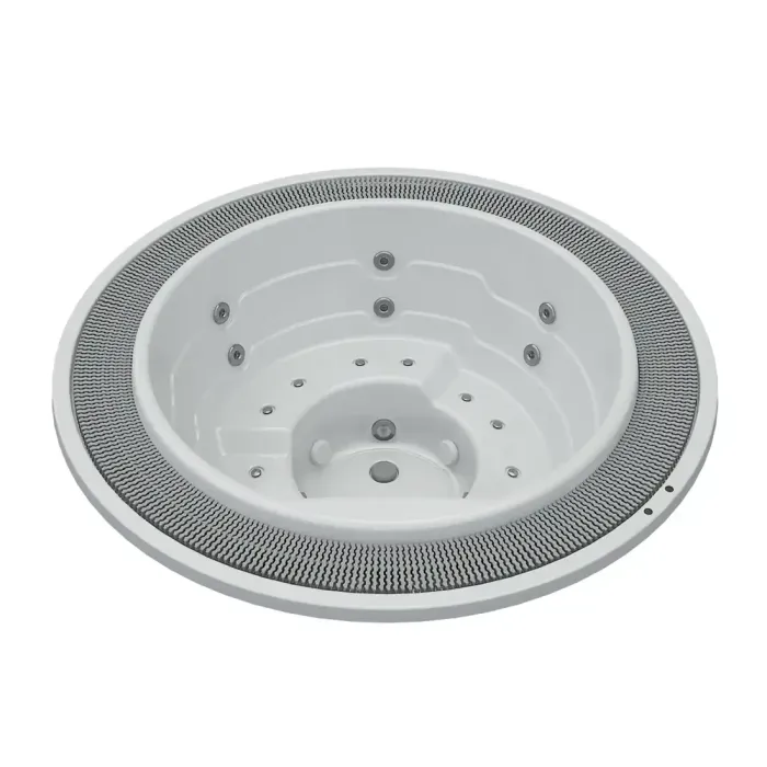 Spa Capri, jacuzzi desbordante de hasta 5 plazas - Aquavia Spa