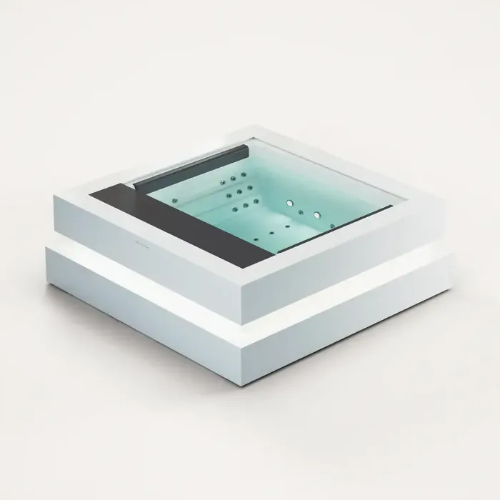 Spa Cube, jacuzzi exterior e interior 4 plazas - Aquavia Spa