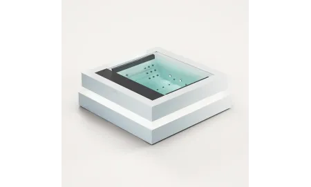 Spa Cube, jacuzzi exterior e interior 4 plazas - Aquavia Spa