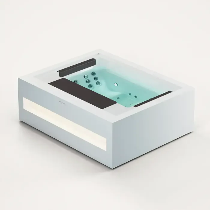 Home Spa, jacuzzi 4 personas y diseño minimalista - Aquavia Spa