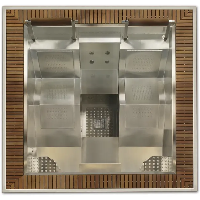 Spa Lineon, spa acero inoxidable 4 personas - Aquavia Spa 2