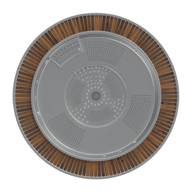 Spa Orbion, jacuzzi redondo de inoxidable 6 personas - Aquavia Spa 2