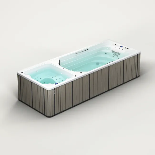 Swimspa Duo, hidromasaje y zona de natación - Aquavia Spa